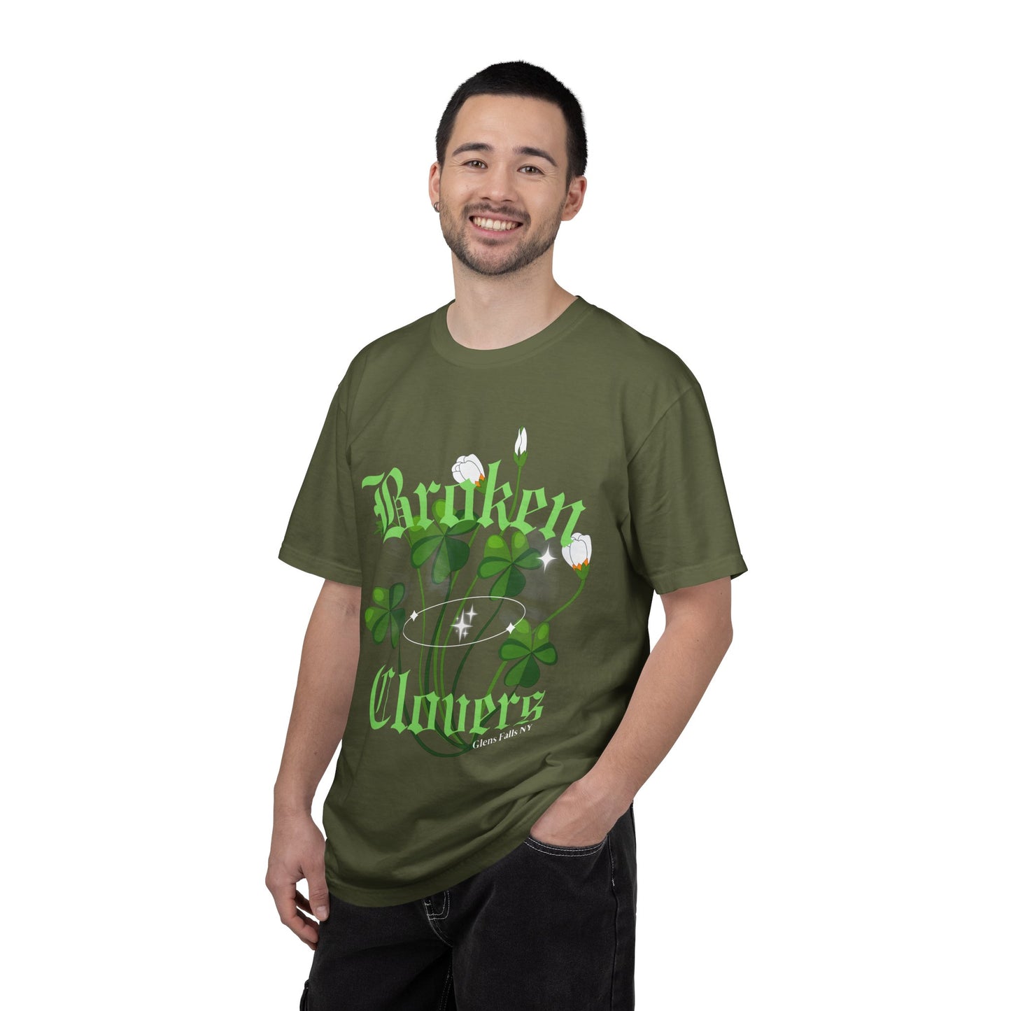 Broken Clovers Band Graphic T-Shirt
