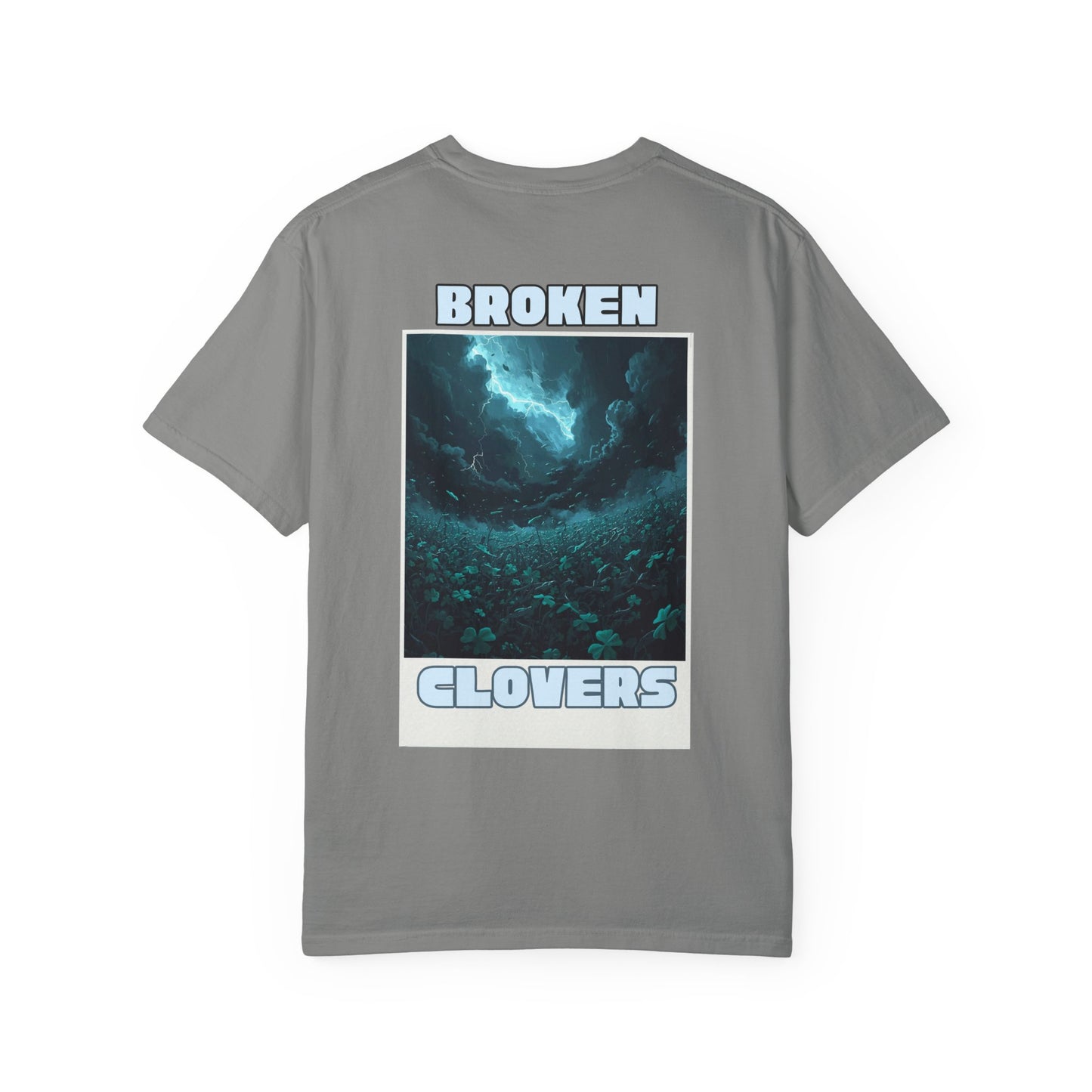 Broken Clovers T-Shirt, 2 Sides Printed