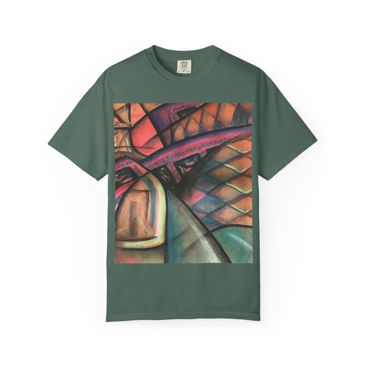 Colorful Geometric Art T-Shirt by Mark Baryla