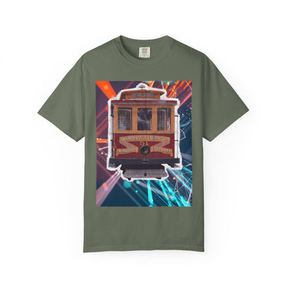Streetcar Design Graphic T-Shirt