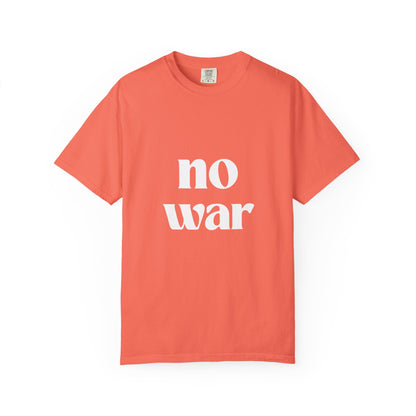 No War / Yes Peace Front/Back Graphic T-Shirt