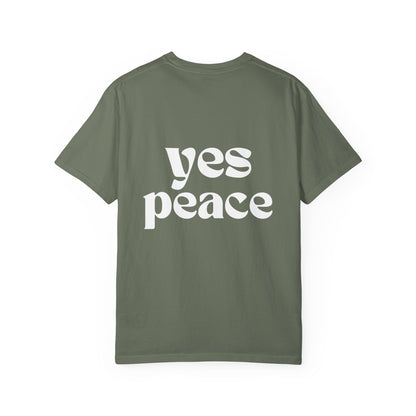 No War / Yes Peace Front/Back Graphic T-Shirt