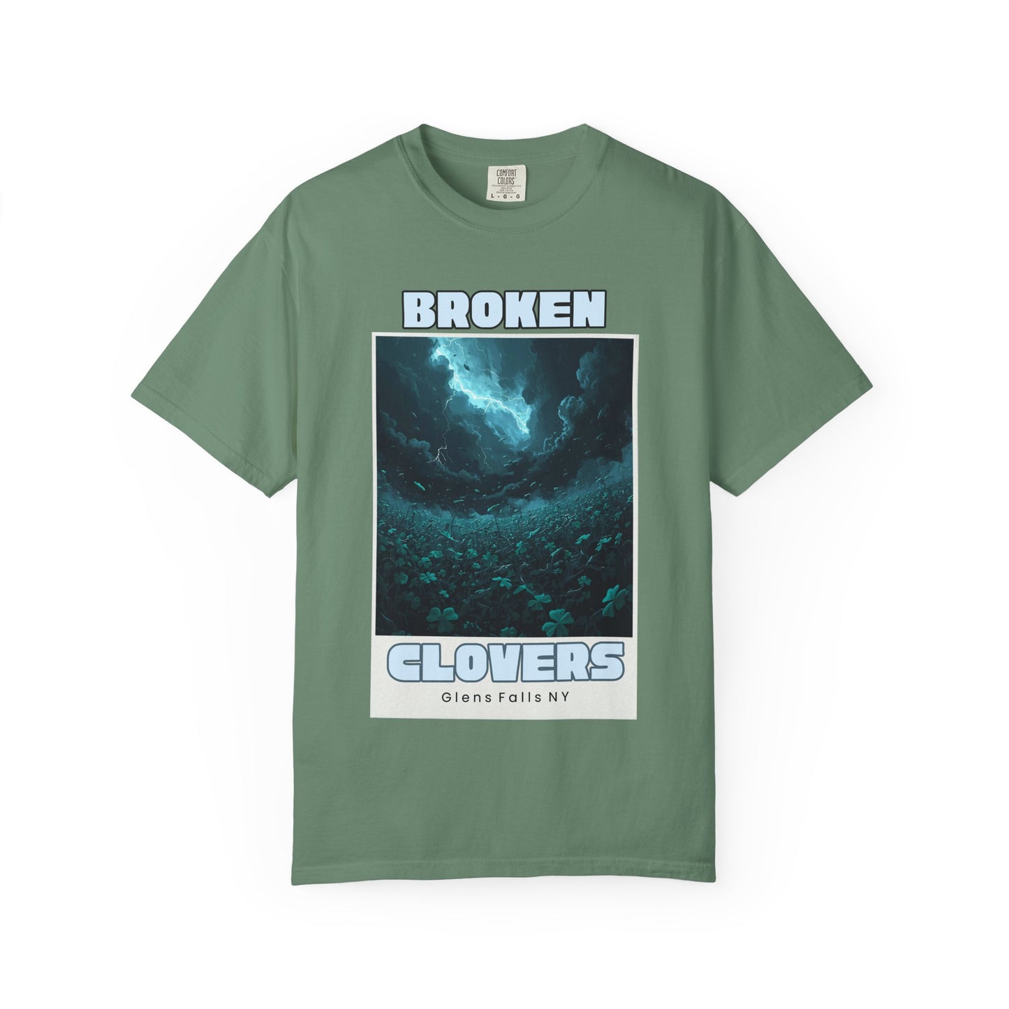 Broken Clovers Graphic T-Shirt