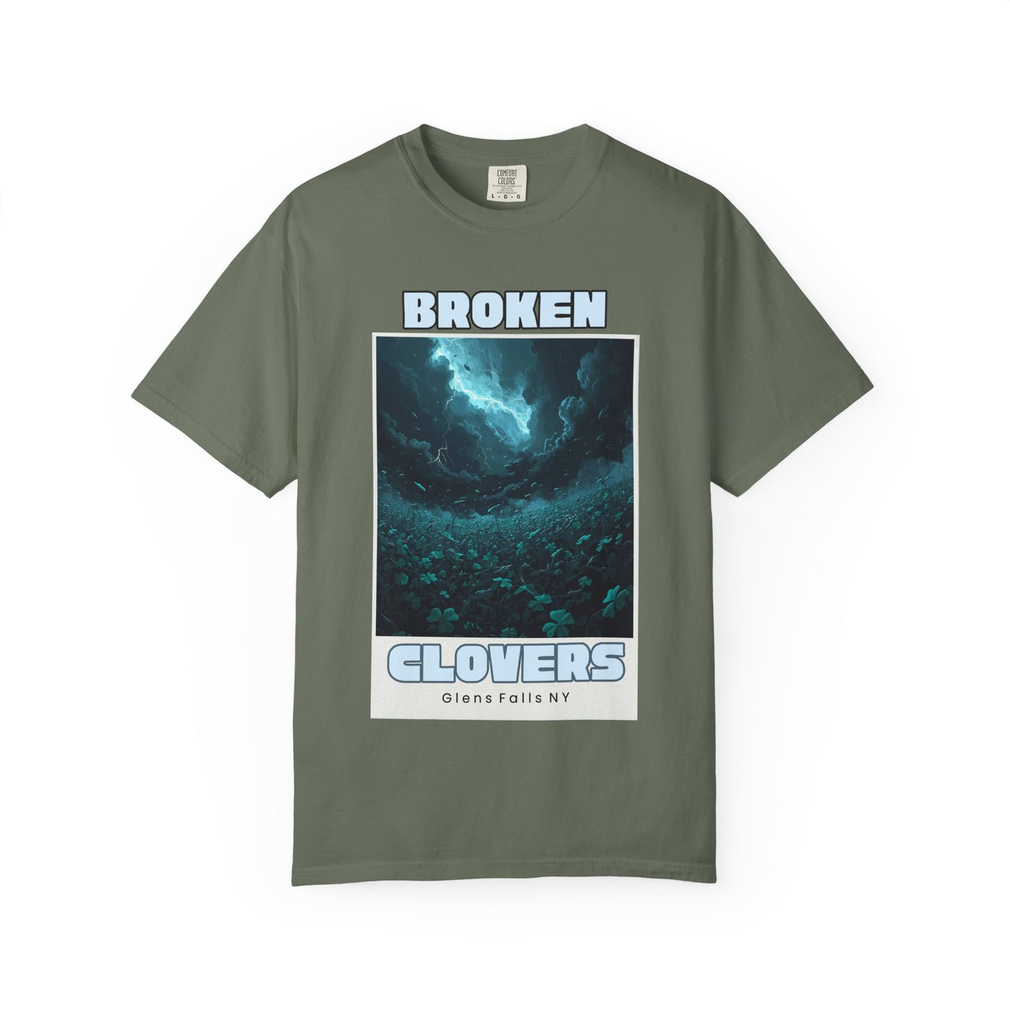 Broken Clovers Graphic T-Shirt