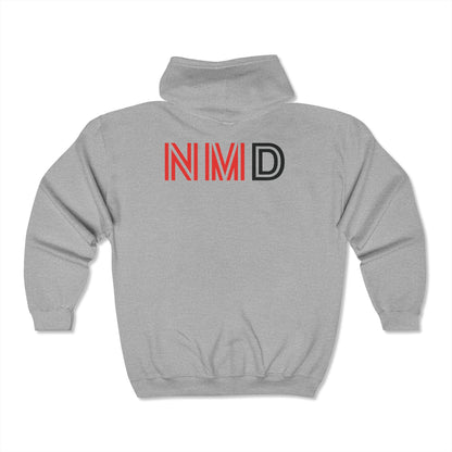 Hoodie - NMD Not My Dictator Heavy Blend Full Zip Hooded Sweatshirt