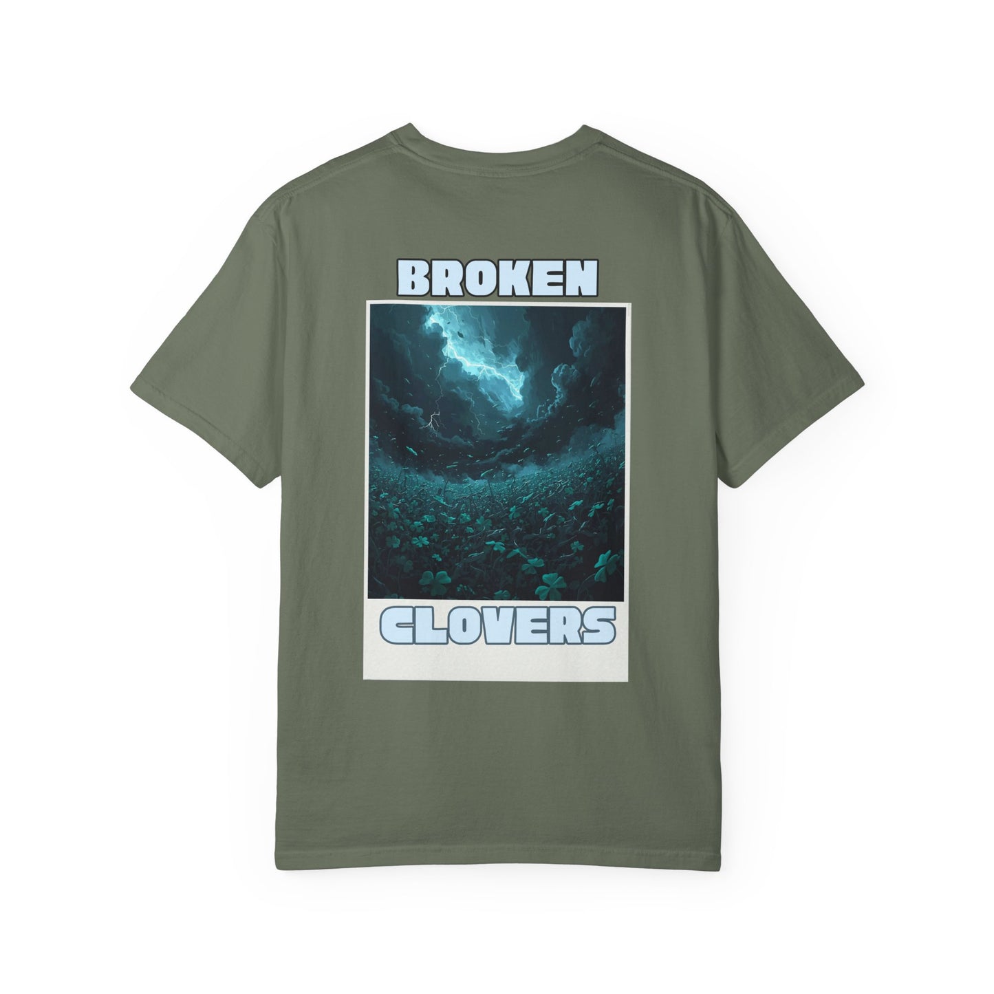Broken Clovers T-Shirt, 2 Sides Printed