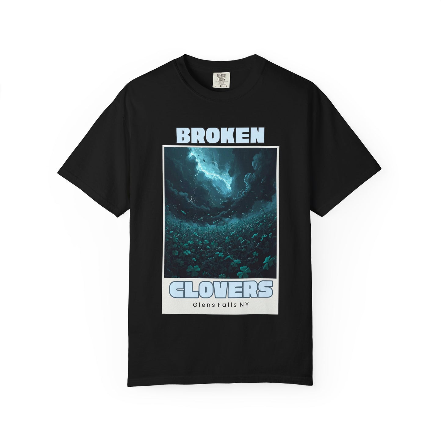 Broken Clovers Graphic T-Shirt