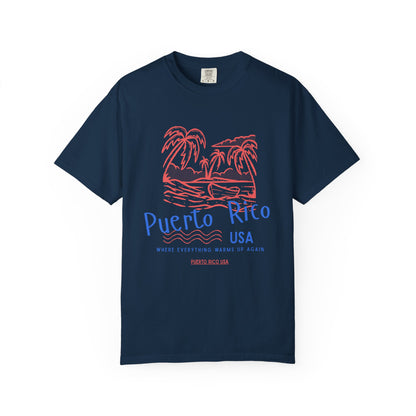 Puerto Rico USA Unity T-Shirt