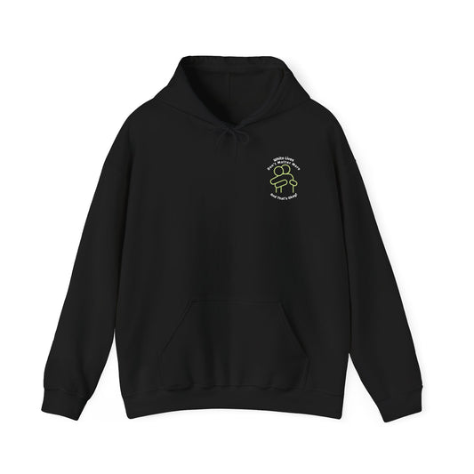 Hooded Sweatshirt - White Lives Don't Matter More And That's Okay