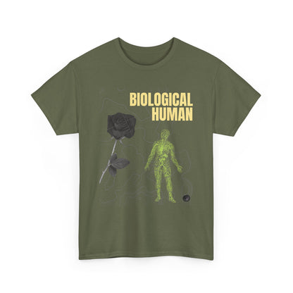 Camiseta gráfica - 'Humano biológico'