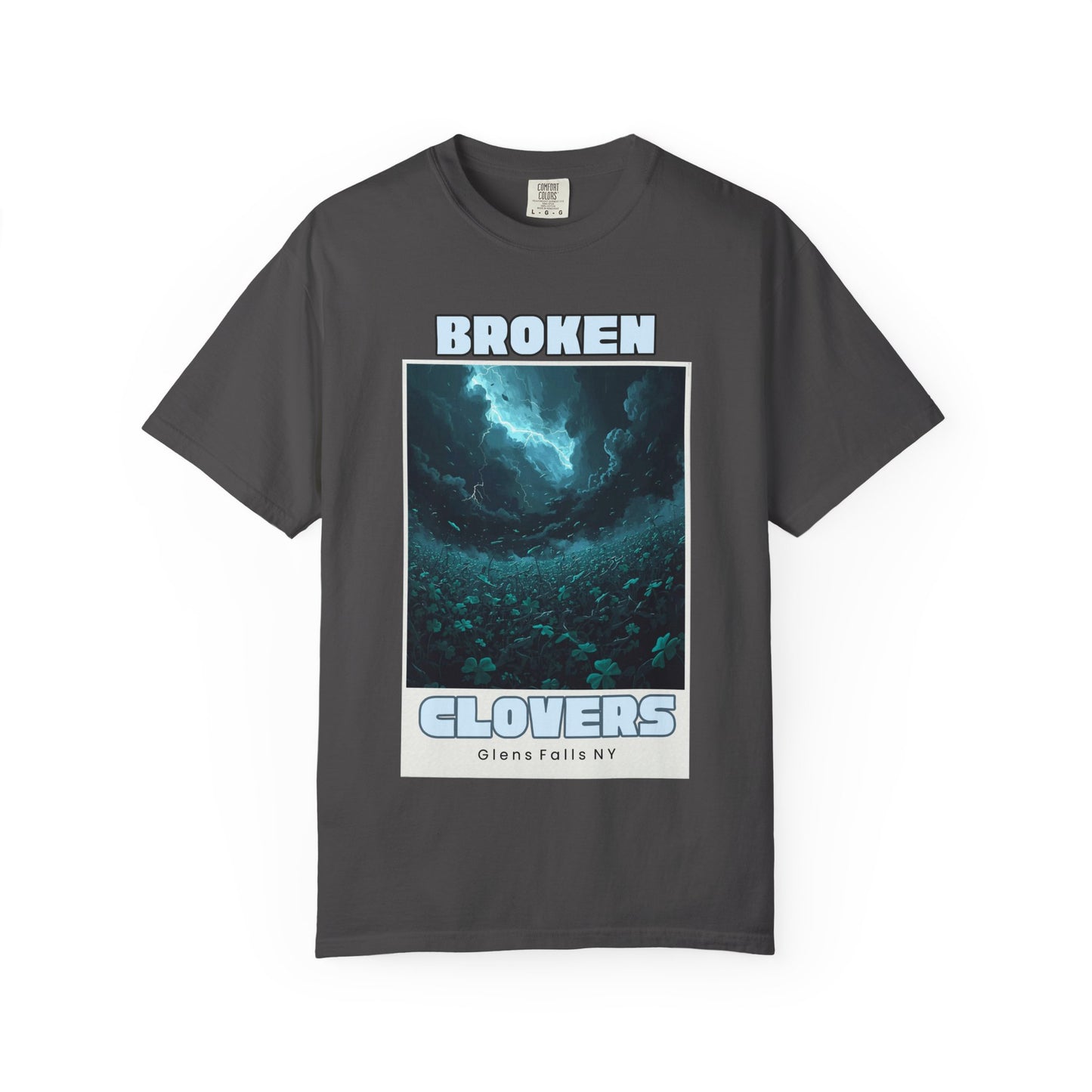 Broken Clovers Graphic T-Shirt