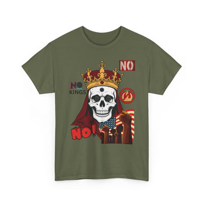 No Kings T-Shirt — Bold Protest Tee