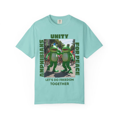 Unity Frog T-Shirt — "Let's Do Freedom Together"