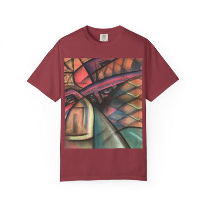 Colorful Geometric Art T-Shirt by Mark Baryla