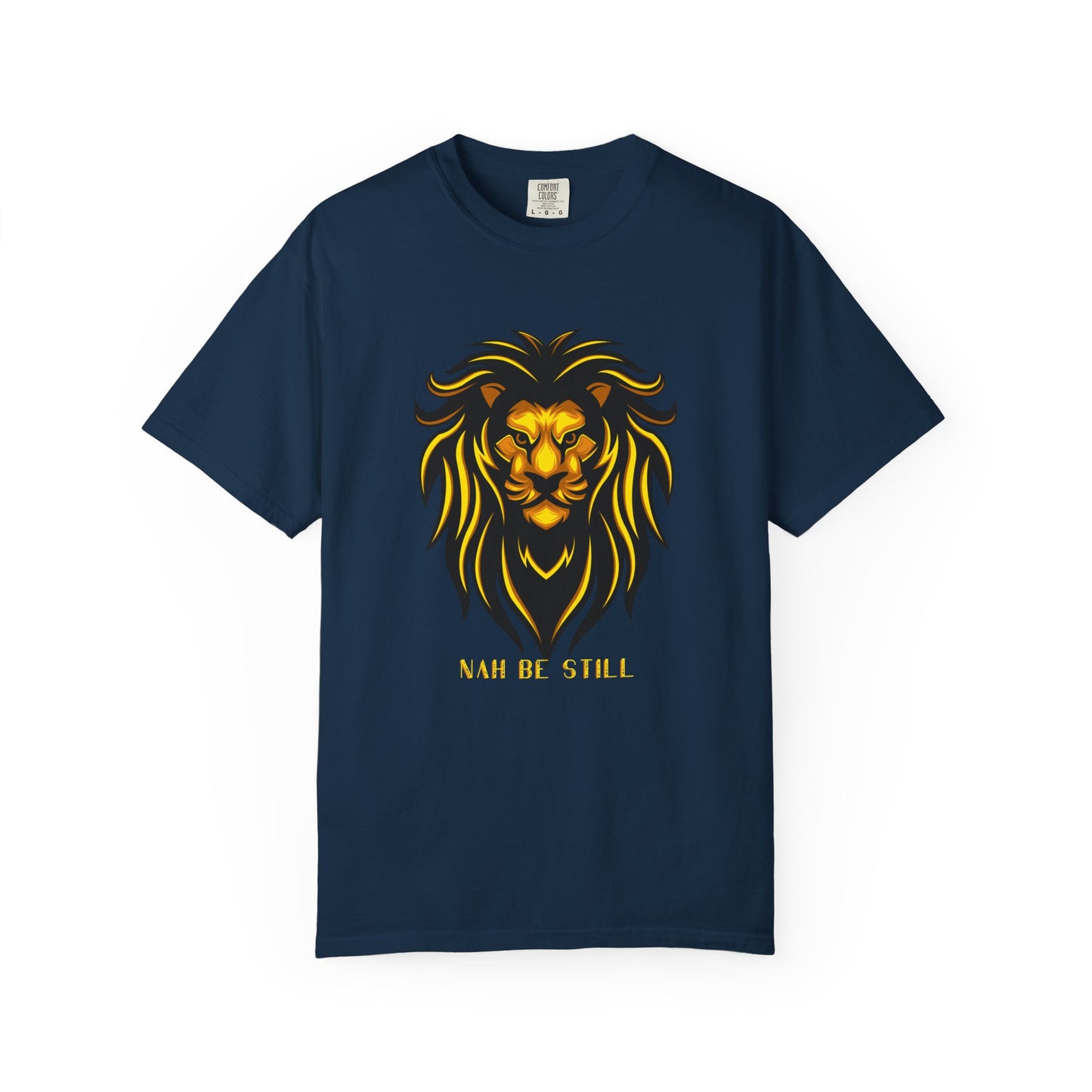 Lion Graphic T‑Shirt — "Nah Be Still" Reggae-Inspired Tee