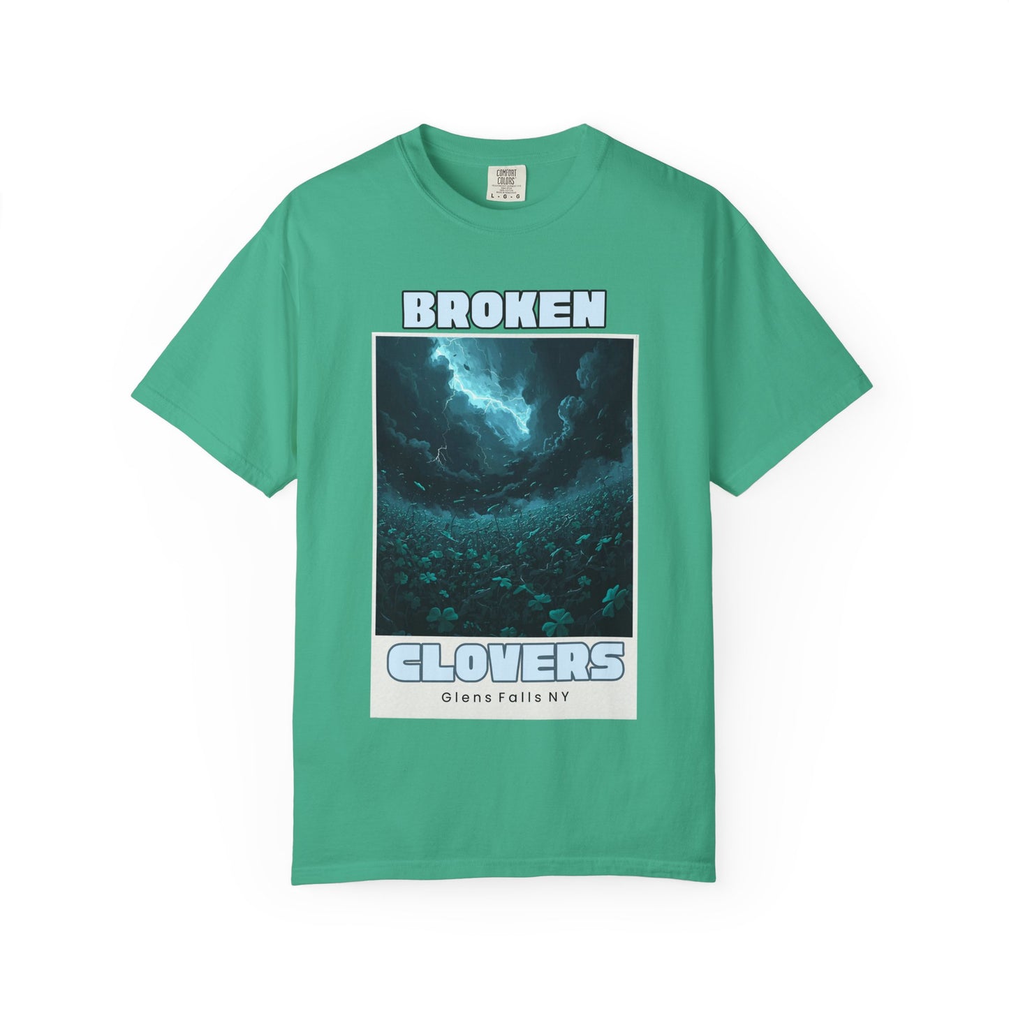 Broken Clovers Graphic T-Shirt