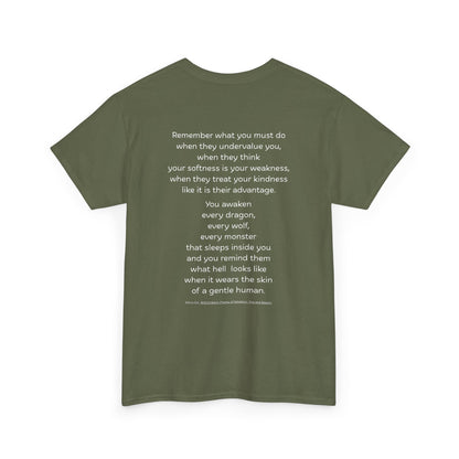Art Tee - 'Remember' 2-Sided Print