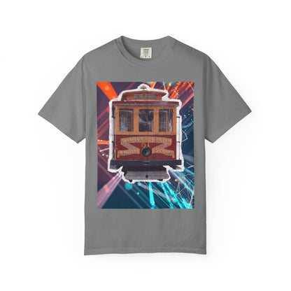 Streetcar Design Graphic T-Shirt