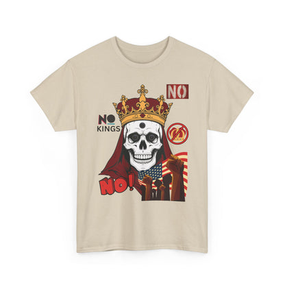 No Kings T-Shirt — Bold Protest Tee