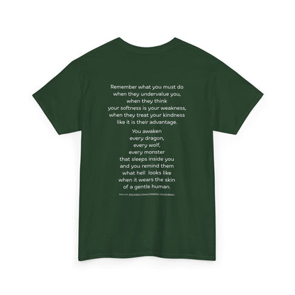 Art Tee - 'Remember' 2-Sided Print