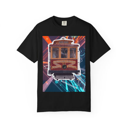 Streetcar Design Graphic T-Shirt